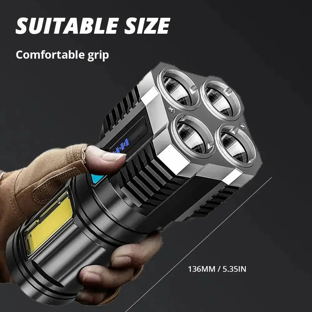 Explorer's LED Flashlights High Power Camping Torch Light - OurLum.com