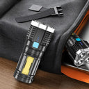 Explorer's LED Flashlights High Power Camping Torch COB Light