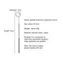 Extended Lash Mirror for Precise Lash