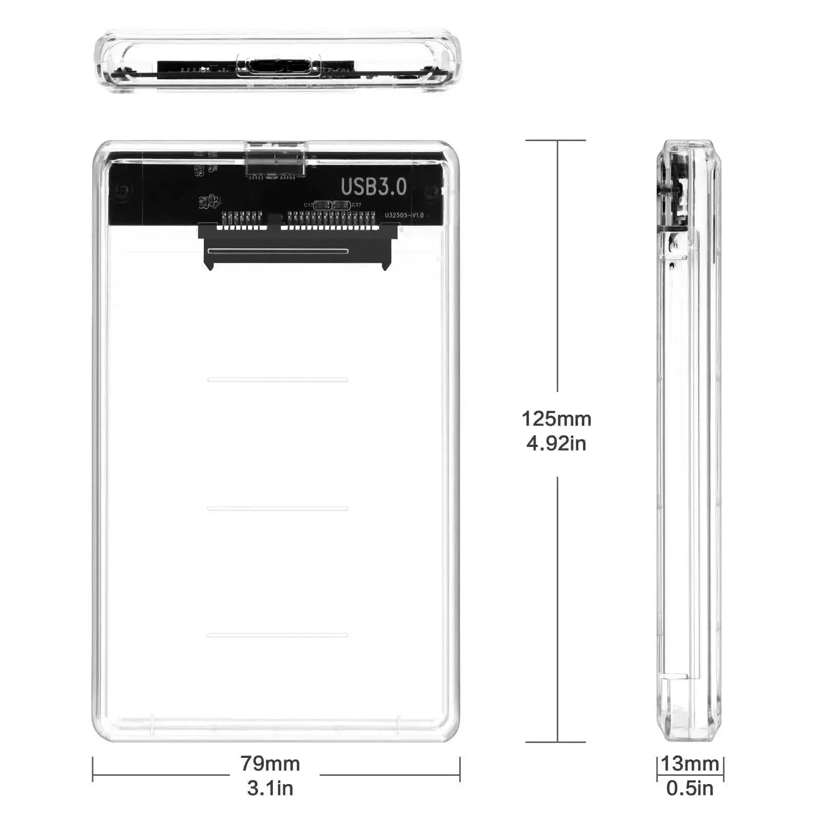 External HDD Enclosure Fast UASP Data Transfer Technology