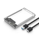 External HDD Enclosure: Plug & Play 2.5 Inch SSD Case