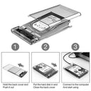 External HDD Enclosure: Plug & Play 2.5 Inch SSD Case