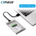 External HDD Enclosure: Plug & Play 2.5 Inch SSD Case