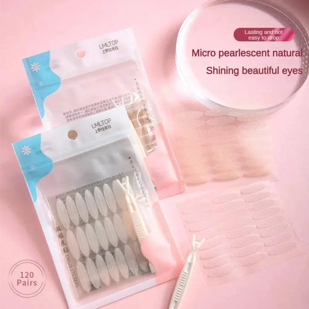 Eye Enhancing Arch Shape Double Eyelid Stickers Waterproof