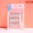 Eye Enhancing Arch Shape Double Eyelid Stickers Waterproof