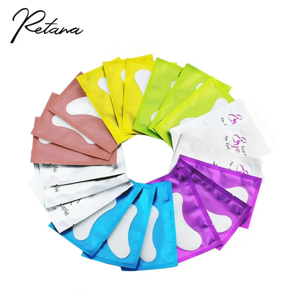 Eye Gel Patches for Seamless Eyelash Extensions 100 Pairs