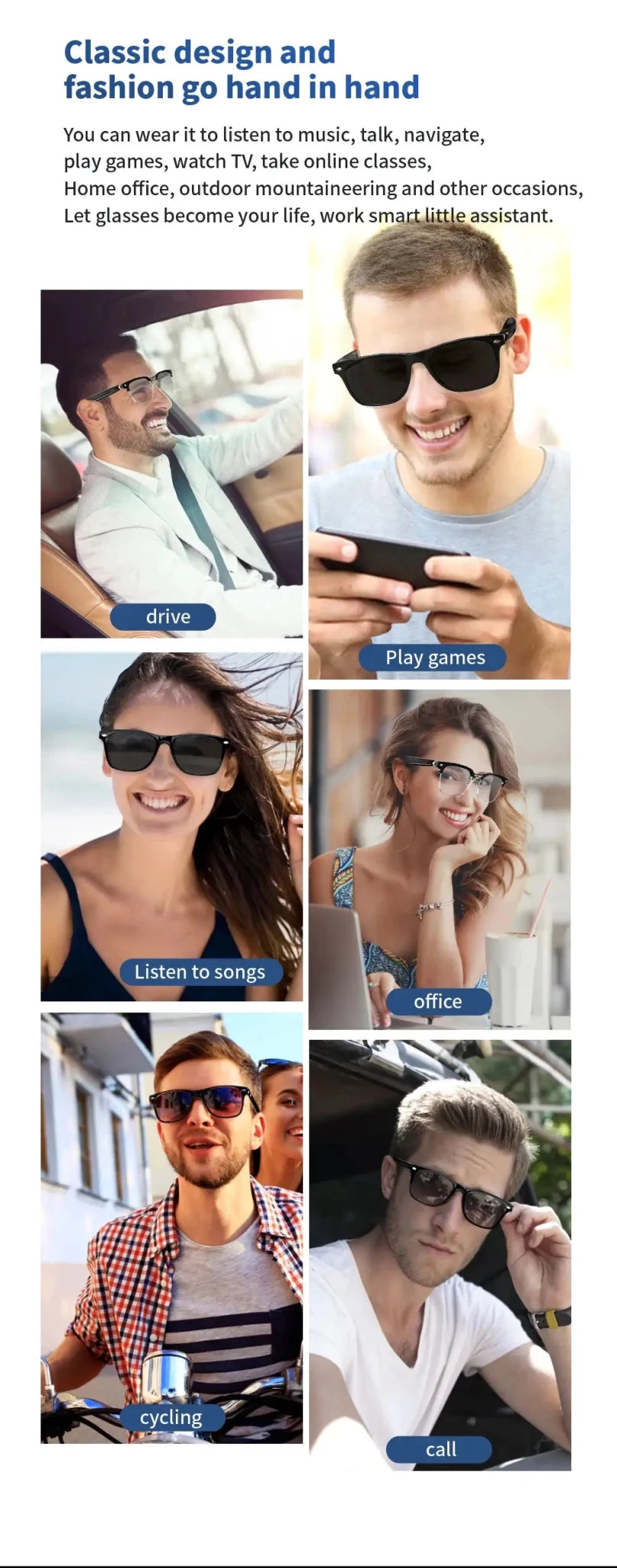 Eye Strain Relief Eyeglasses for Screens — product view 18