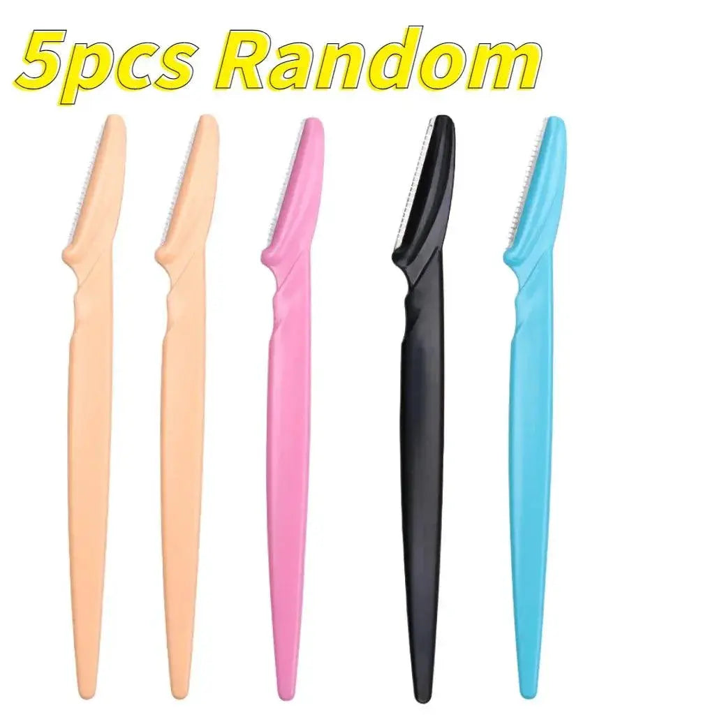Eyebrow Trimmer and Face Razor Set for Precision Grooming