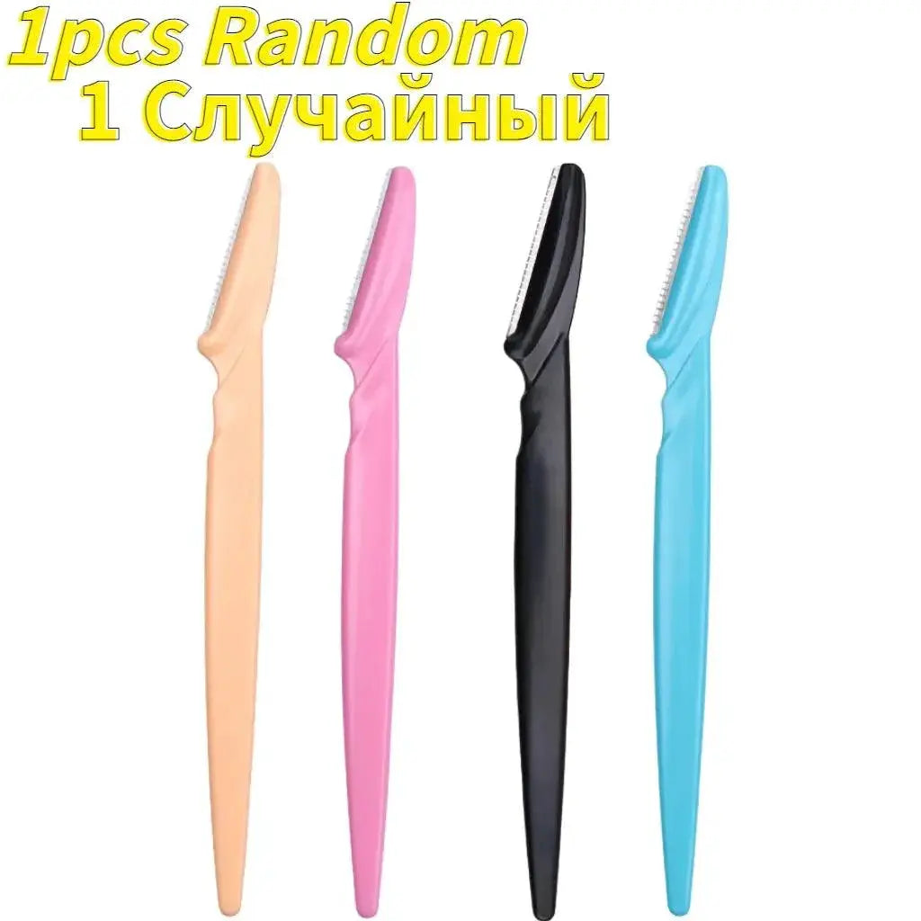 Eyebrow Trimmer and Face Razor Set for Precision Grooming