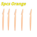 Eyebrow Trimmer & Face Razor Set for Precision Grooming