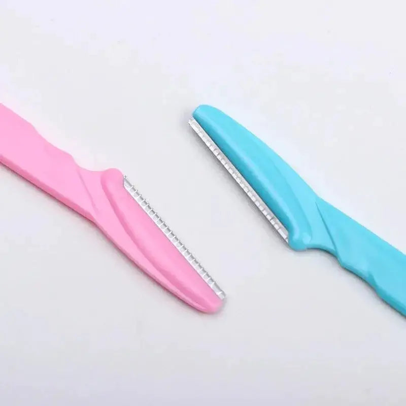 Eyebrow Trimmer and Face Razor Set for Precision Grooming