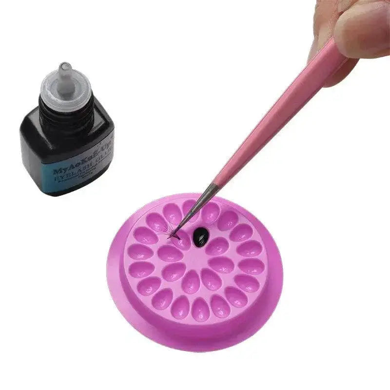 Eyelash Extension Glue Stand Holder Precision Makeup Toolkit