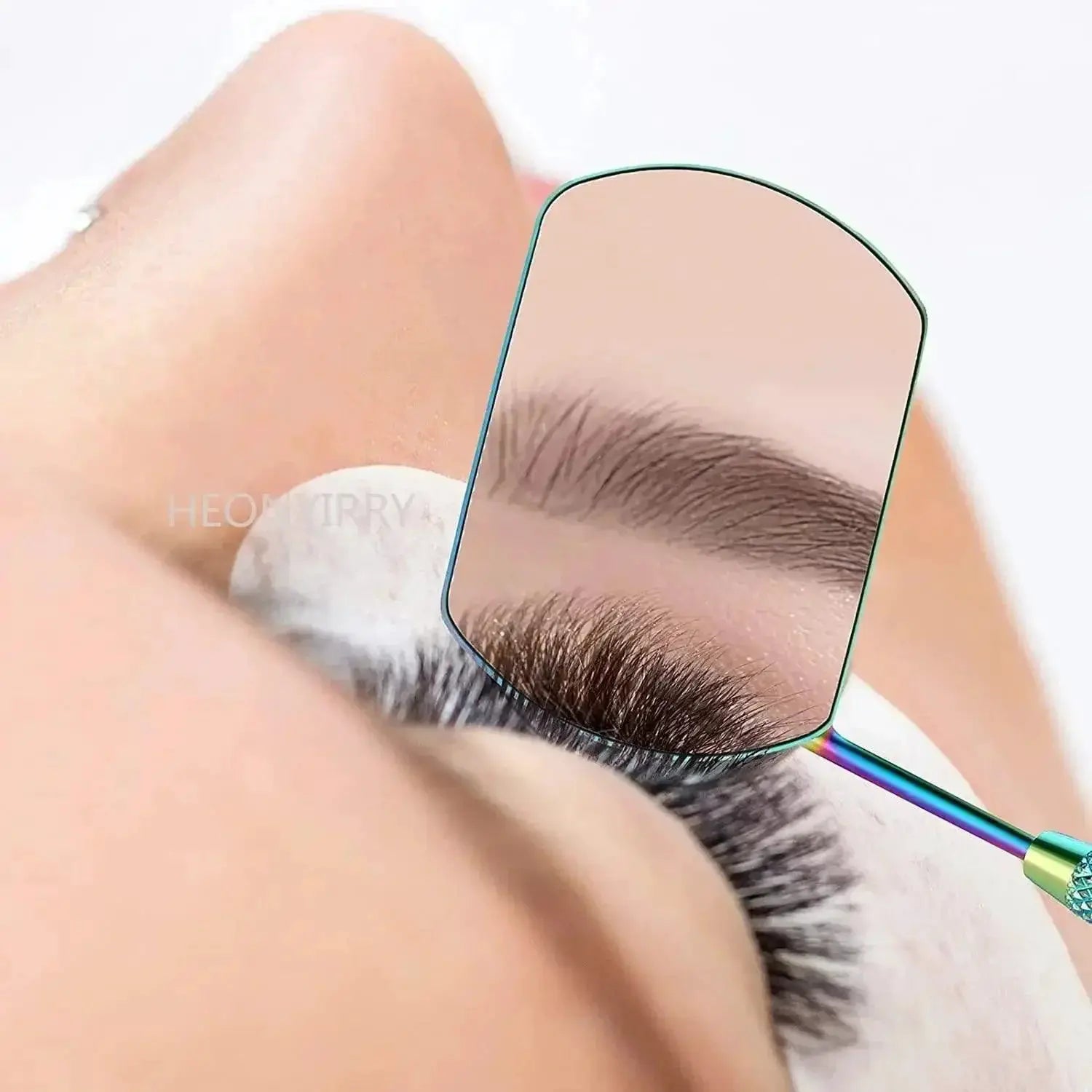 Eyelash Extension Precision Mirror for Flawless Lashes