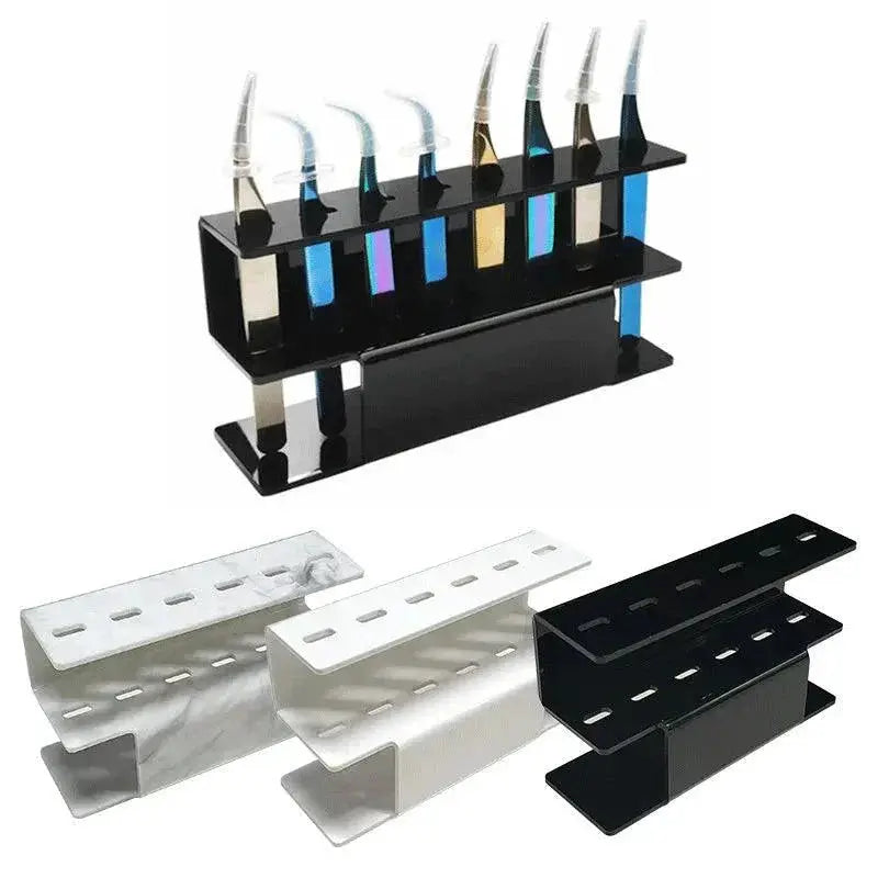 Eyelash Tweezers Stand Premium Storage Organizer For Tools