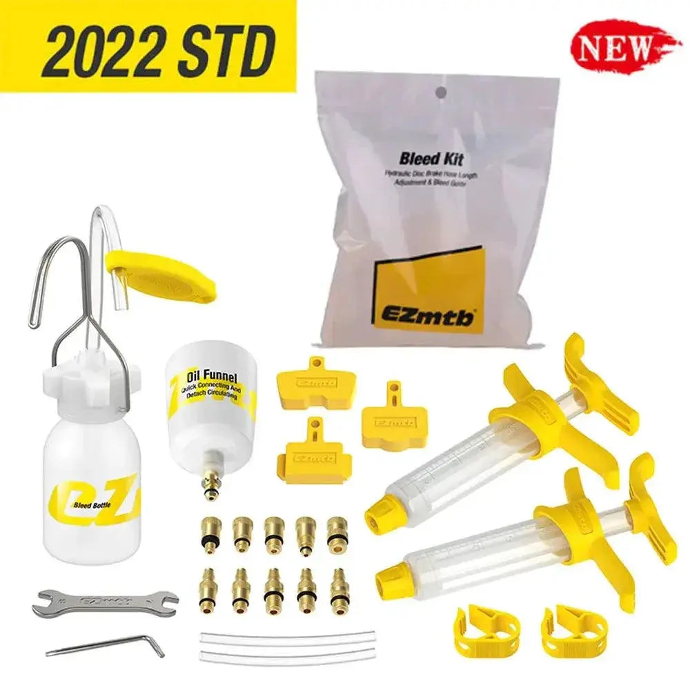 EZMTB Hydraulic Disc Brake Bleed Kit for Bike Repair