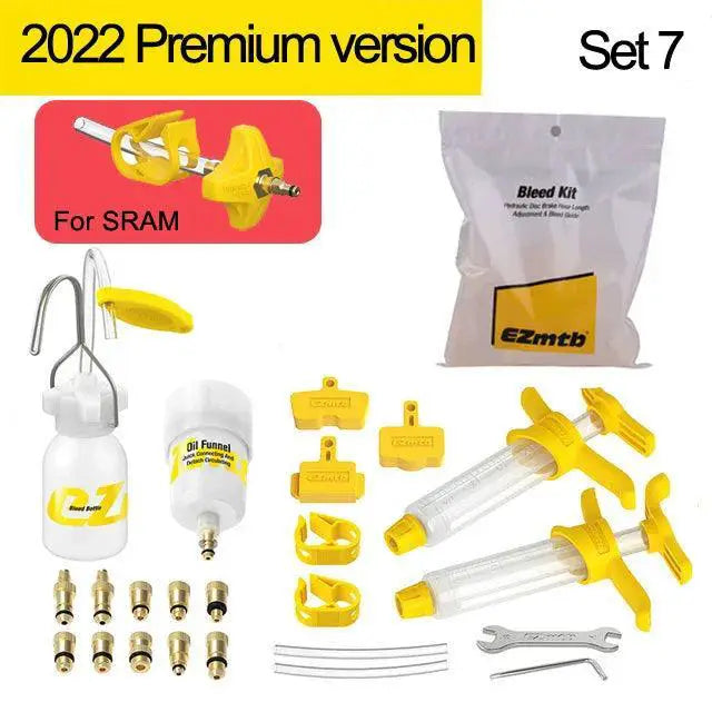 EZMTB Hydraulic Disc Brake Bleed Kit for Bike Repair