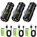 F350 LED Mini Flashlight Tactical Torch for Hiking Emergencies