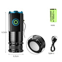 F350 LED Mini Flashlight Tactical Torch for Hiking Emergencies