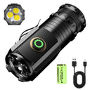 F350 LED Mini Flashlight Tactical Torch for Hiking Emergencies