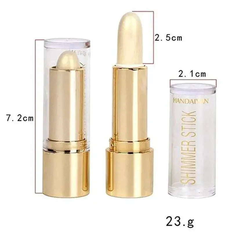 Face Glow Creamy Highlighter Bronzer Concealer 3 In 1 Stick