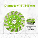 FACHLICH 1pc 100/115/125mm Diamond Grinding Wheel Tools