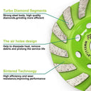 FACHLICH 1pc 100/115/125mm Diamond Grinding Wheel Tools