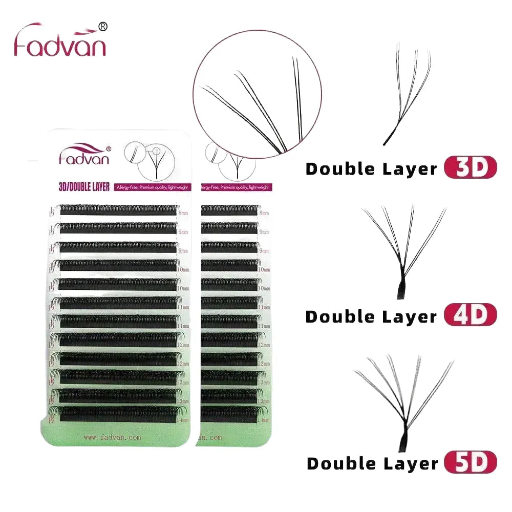Volume Lash Extensions Kit for Pros — 4D W