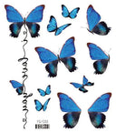 Festival Face Tattoos Waterproof Stickers