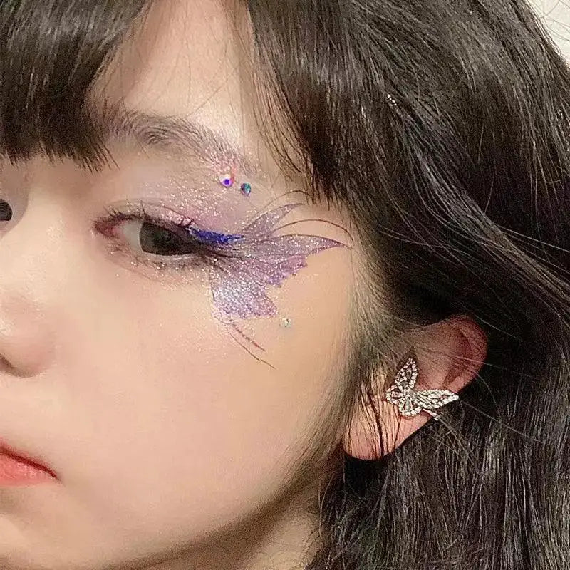 Fairy Butterfly Wings Tattoo Stickers Waterproof Body Art