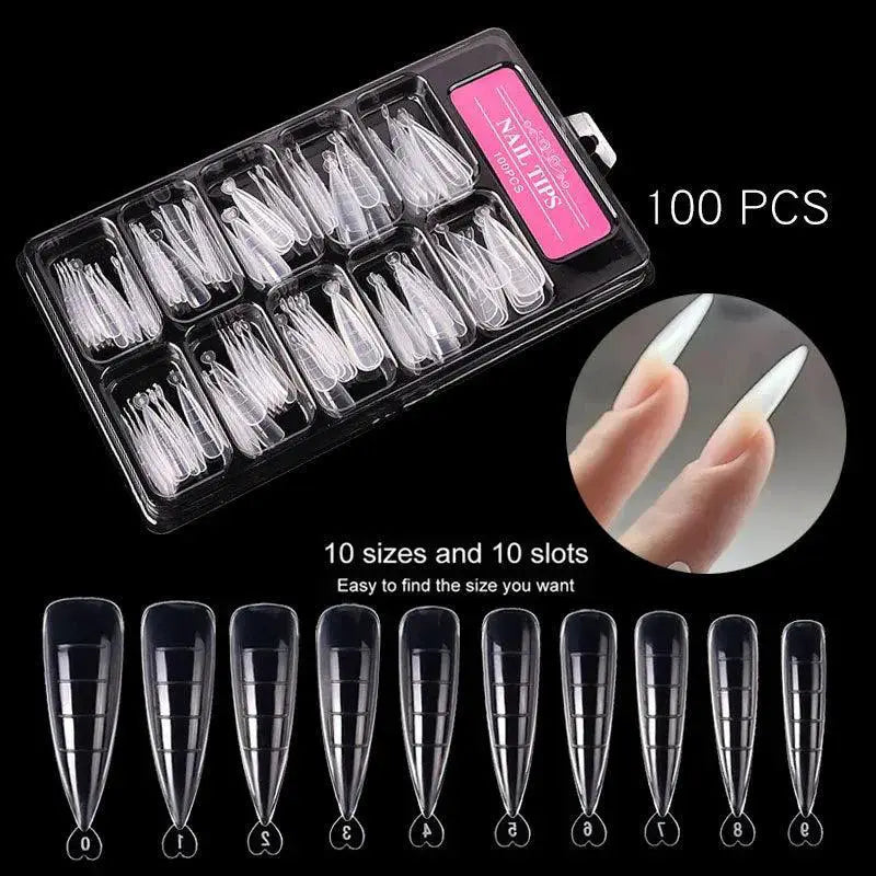 Salon-Quality Nail Tips Kit for Home Use — product view