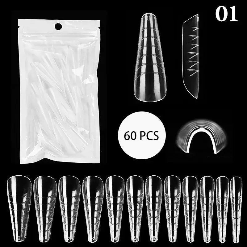 Salon-Quality Nail Tips Kit for Home Use — product view
