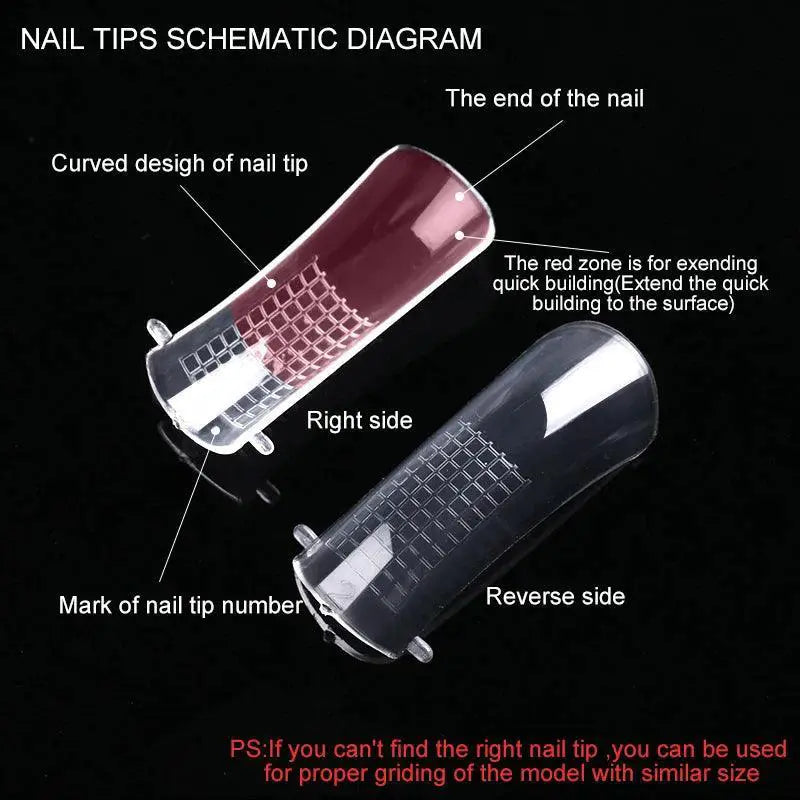 False Nail Tips Kit Create Stunning Nail Art Designs Now