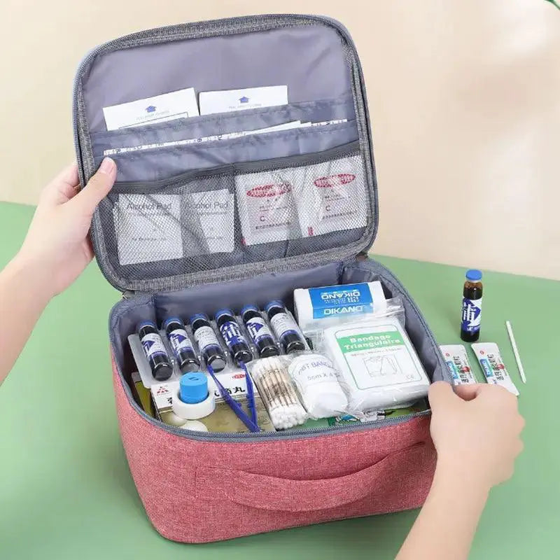 Family First Aid Kit for Home and Travel Emergency Prep