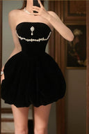 Fancy Tube Top Dress Spring Women's Elegant Chain Glam