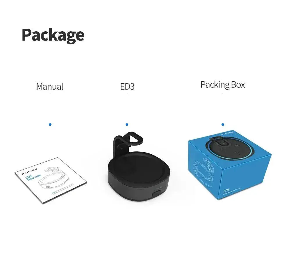 Fanxoo Echo Dot Third Gen Power Battery Base Dock Portable