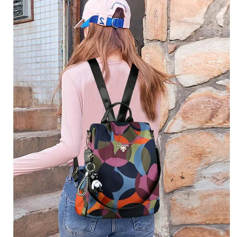 Fashion Backpack Women Oxford Cloth Shoulder Bag 2023