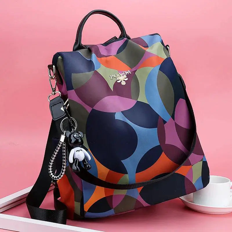 Fashion Backpack Women Oxford Cloth Shoulder Bag 2023