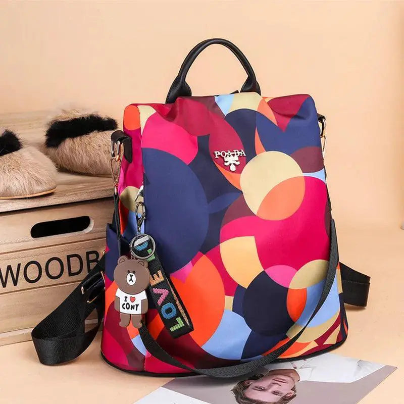 Fashion Backpack Women Oxford Cloth Shoulder Bag 2023