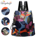 Fashion Backpack Women Oxford Cloth Shoulder Bag 2023 Stylish