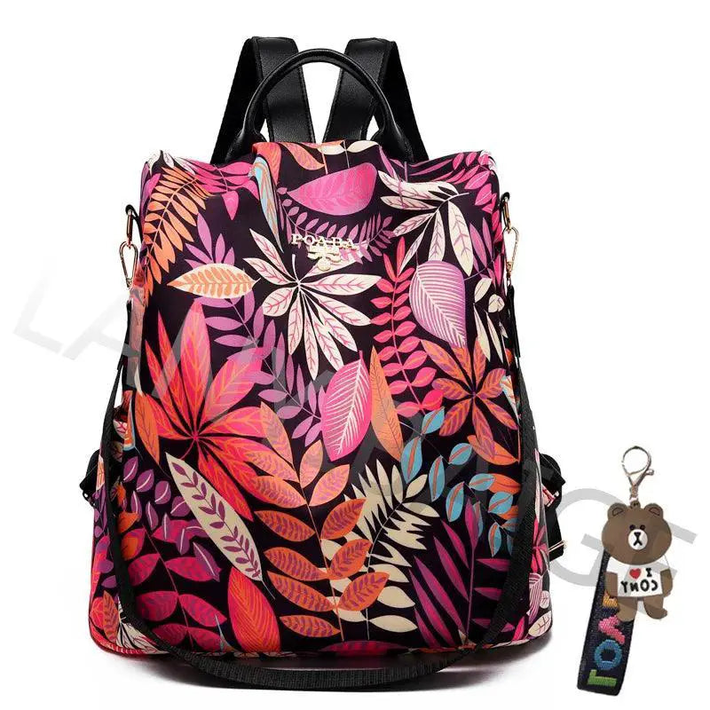 Fashion Backpack Women Oxford Cloth Shoulder Bag 2023
