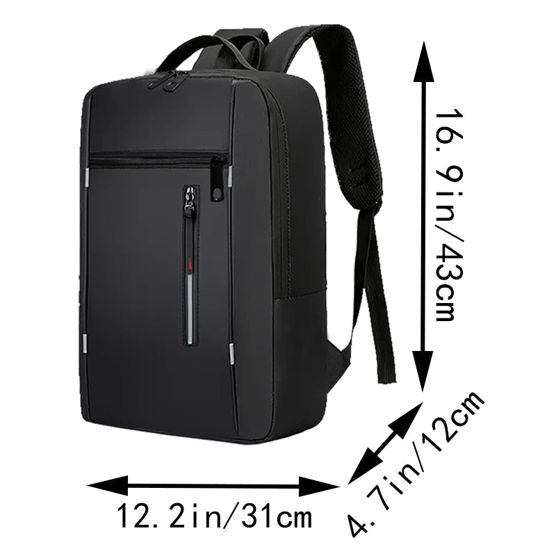Fashion Business Laptop Backpack Large Capacity Shockproof Computer Bag For Work