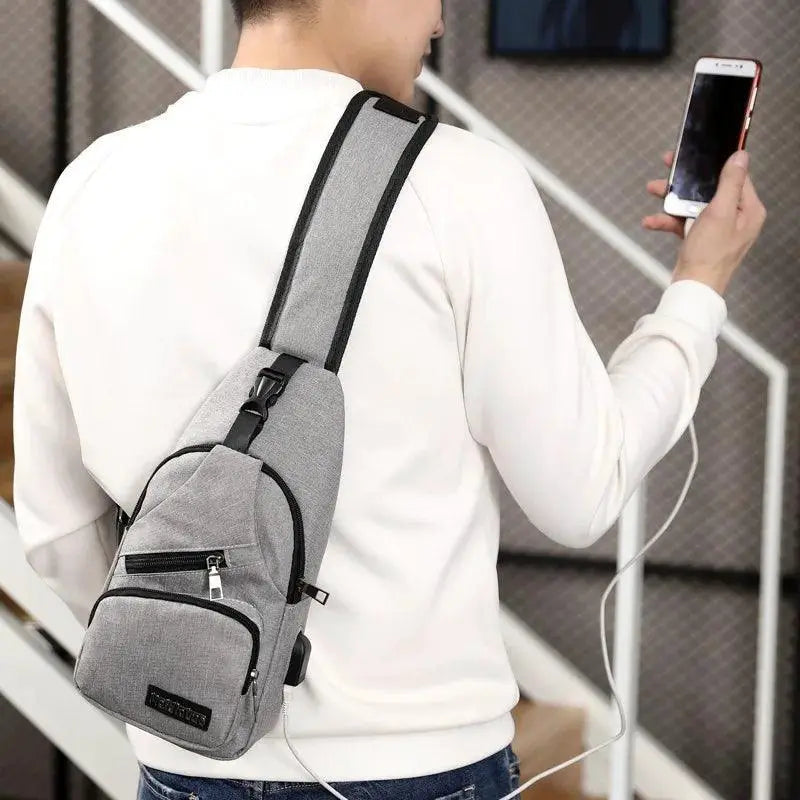Fashion Casual Crossbody Bag for Men Small Shoulder Bag New
