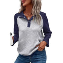 Warm Long Sleeve Tee For Women Layering
