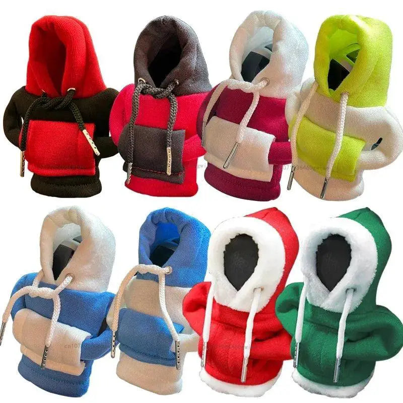 Fashion Hoodie Gear Shift Knob Cover Cute Cartoon Auto