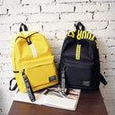 Fashion Nylon Backpack Preppy Style Large Schoolbag Travel