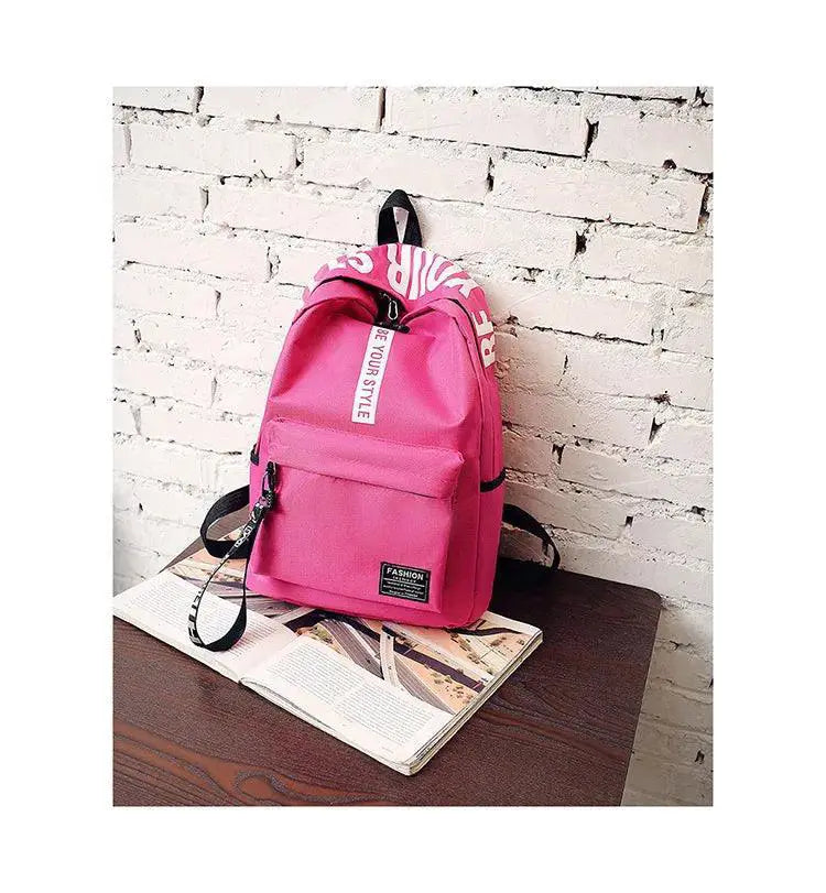 Durable Nylon Backpack for Students — product view 12