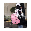 Fashion Nylon Backpack Preppy Style Large Schoolbag Travel