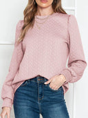 Fashion Pure Color Long Sleeve Pullover Hoodie Women Trend