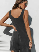 Fashion Show Thin Black Stripes Sleeveless Women's Sling Top