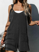 Fashion Show Thin Black Stripes Sleeveless Women's Sling Top
